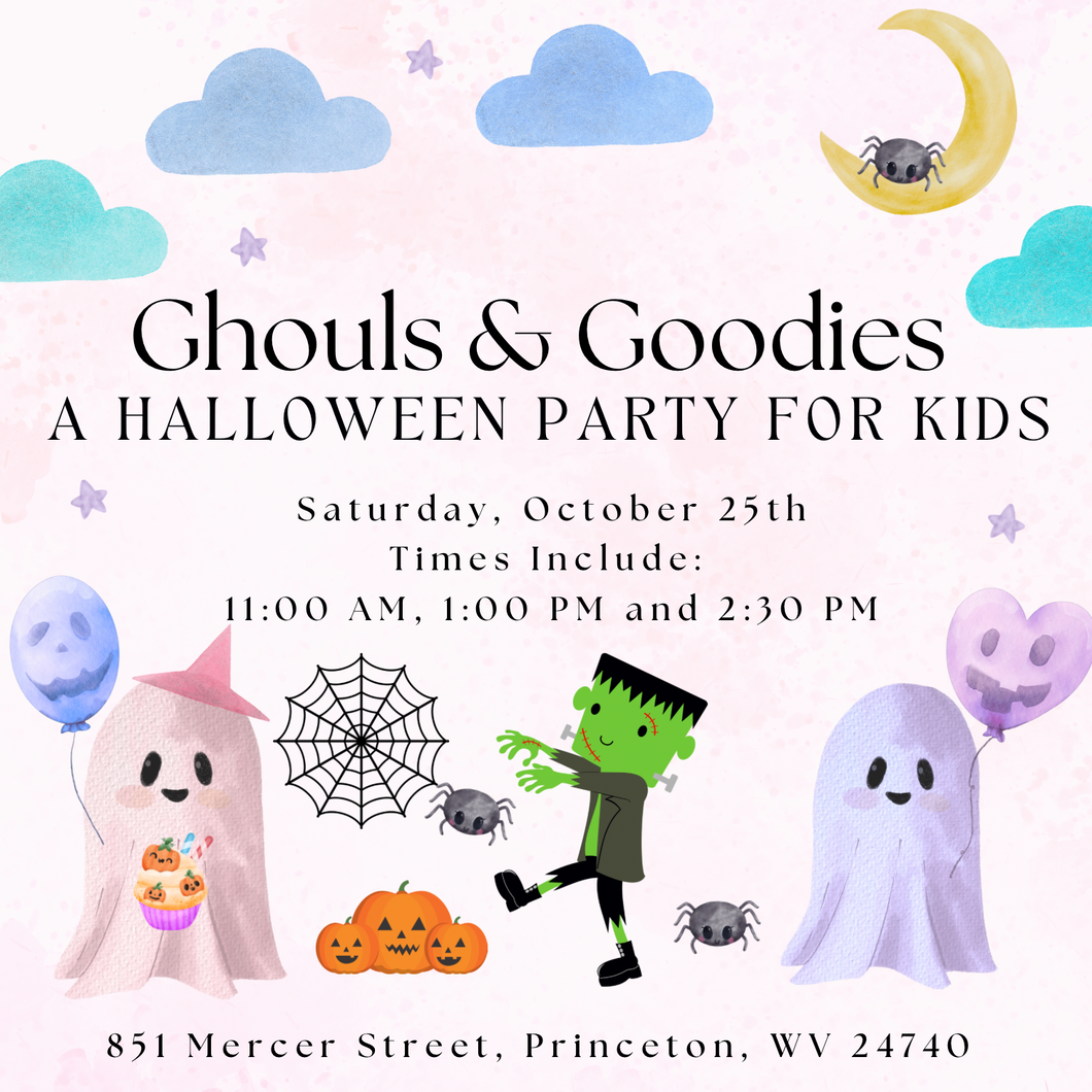 10/25/25 Ghouls & Goodies: A Halloween Party for Kids