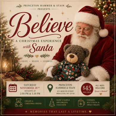 11/28/26 Believe A Christmas Experience with Santa