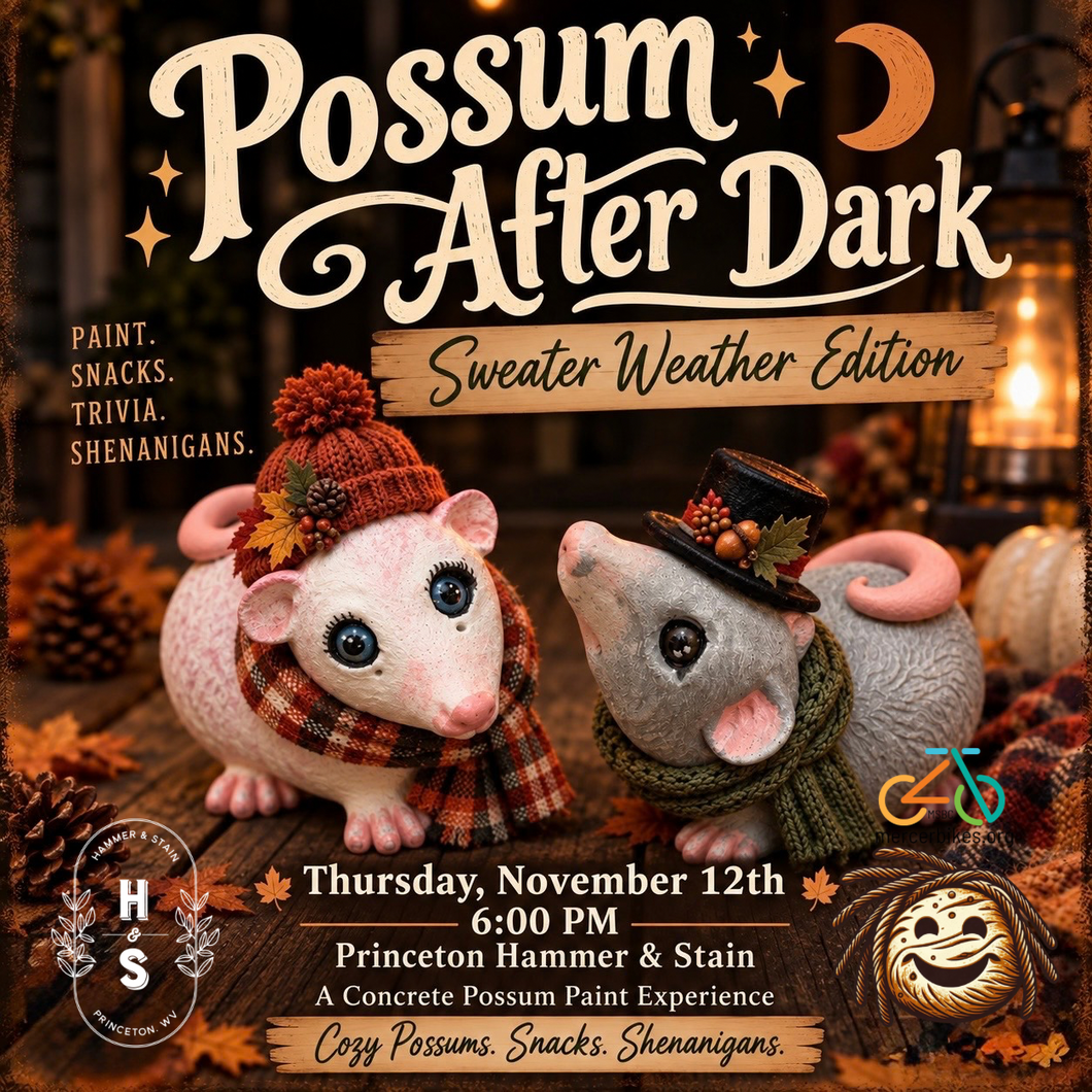 11/12/26 Possum After Dark: Sweater Weather Edition 6:00 PM