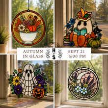 09/21/26 Autumn in Glass: A Faux Stained Glass Experience 6:00 PM