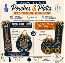 8/16/26 Porches & Plates: A Summer Passport Experience 2:00 PM
