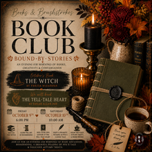10/10/26 Books & Brushstrokes: October Book Club 10:00 AM