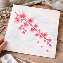 4/06/26 Botanical Brushstrokes:Watercolor Cherry Blossoms 6:00 PM