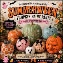 8/20/26 Summerween Pumpkin Paint Party 6:00 PM