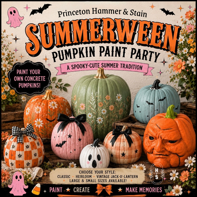 8/20/26 Summerween Pumpkin Paint Party 6:00 PM