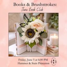 6/05/26 Books & Brushstrokes: June Book Club 6:00 PM