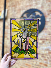 11/07/25 Christmas Sparkle: A Faux Stained Glass Experience 6:00 PM