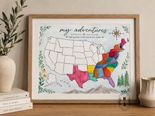 7/27/26 My Adventures: A Watercolor Travel Map Experience 6:00 PM