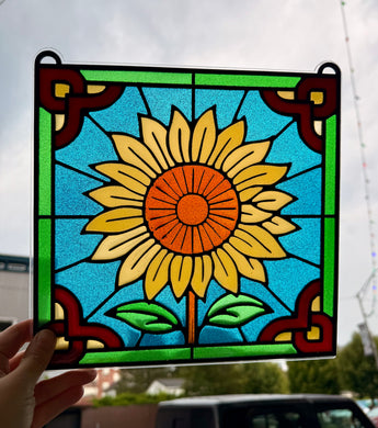 07/12/25 Private Party: Shades of Summer – A Faux Stained Glass Experience 12:30 PM