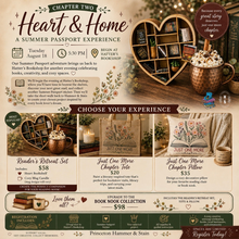 8/18/26 Heart & Home:  A Summer Passport Experience 5:30 PM