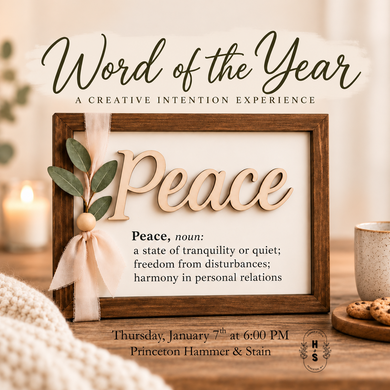2027 01/07/27 Word of the Year: A Creative Intention Experience 6:00 PM
