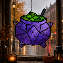 10/08/26 Fright Night: A Faux Stained Glass Experience 6:00 PM