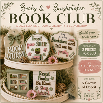 09/11/26 Books & Brushstrokes: September Book Club 6:00 PM