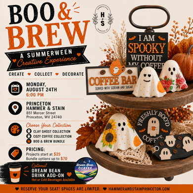 08/24/26 Boo & Brew: A Summerween Creative Experience 6:00 PM