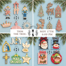 11/17/26 Trim the Tree: A Christmas Ornament Experience 6:00 PM