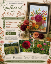 09/15/26 Gathered in Autumn Bloom: A Fall Watercolor & Floral Experience 5:00 PM