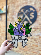 11/07/25 Christmas Sparkle: A Faux Stained Glass Experience 6:00 PM