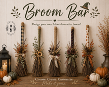 09/25/26 Brooms & Botanicals: A Fall Broom Bar Experience 6:00 PM
