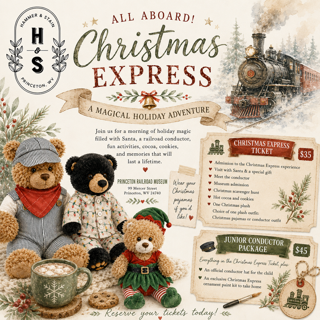 12/12/26 Christmas Express: A Magical Holiday Adventure 11:00 AM