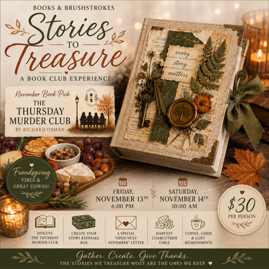 11/13/26 Books & Brushstrokes: November Book Club 6:00 PM