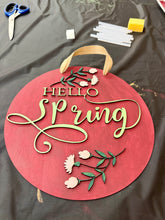 04/10/25 Hello Spring: 3D Door Hanger Workshop 6:00 PM