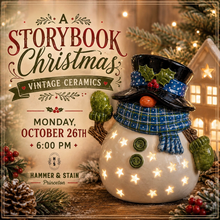 10/26/26 Storybook Christmas: Vintage Ceramics 6:00 PM