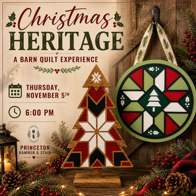 11/05/26 Christmas Heritage: A Barn Quilt Experience 6:00 PM