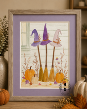 10/13/26 Witches, Brooms & Bookish Boos: A Halloween Watercolor 6:00 PM