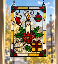 11/09/26 Christmas in Glass: A Holiday Faux Stained Glass Experience 6:00 PM