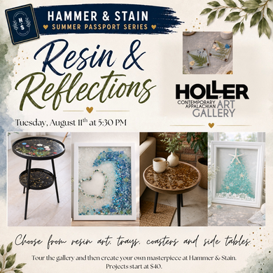 8/11/26 Resin & Reflections: A Summer Passport Experience 5:30 PM