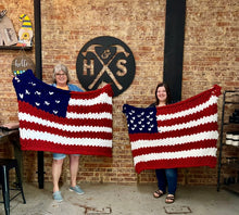 06/06/25 Stars, Stripes & Stitches: Chunky Knit Blanket Workshop 6:00 PM