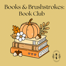 11/15/25 Books & Brushstrokes: Book Club 10:00 AM