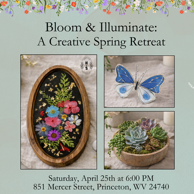 4/25/26 Bloom & Illuminate: A Creative Spring Retreat 10:00 AM