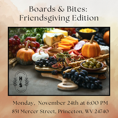 11/24/25 Boards & Bites: Friendsgiving Edition 6:00 PM