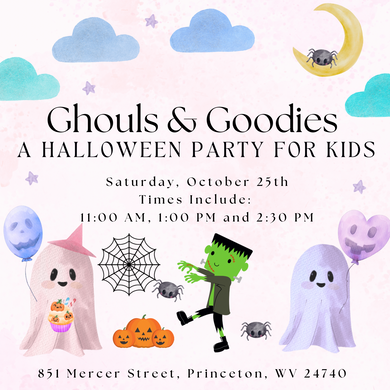 10/25/25 Ghouls & Goodies: A Halloween Party for Kids