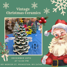 12/20/25 Vintage Christmas Ceramics 12:00 PM