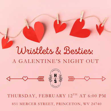 2/12/26 Wristlets & Besties: A Galentine’s Night Out 6:00 PM