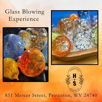 09/20/25 Glass Blowing Experience