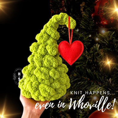 10/06/25 Knit & Mischief: Grinchy Tree Night 6:00 PM