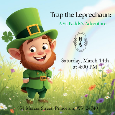 3/14/26 Trap the Leprechaun: A Little Makers St. Paddy’s Adventure 4:00