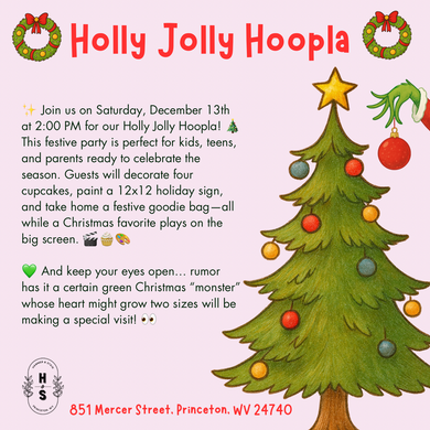 12/13/25 Holly Jolly Hoopla 2:00 PM
