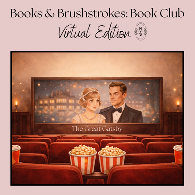 3/14/26 Books & Brushstrokes: March Book Club Virtual Edition